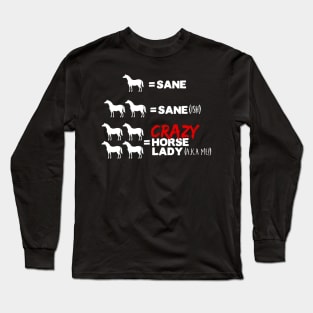 Crazy Horse Lady Long Sleeve T-Shirt